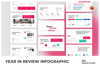 Year In Review PowerPoint Template